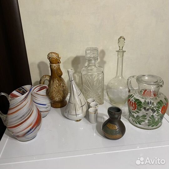 Кувшины и графины СССР винтаж