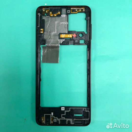 Рамка samsung A22 A225F средняя часть оригинал чер