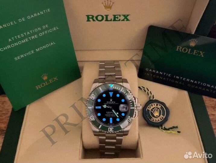 Часы мужские механические Rolex Submariner Starbuc