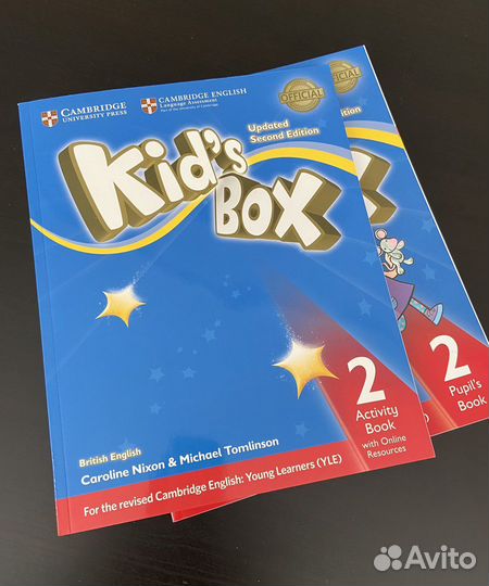 Kids box starter 1,2,3 новые