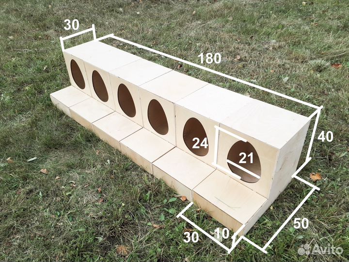 Гнездо для кур с яйцесборником на 6 мест