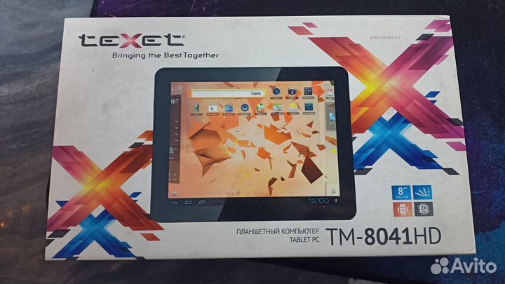 Планшет Texet TM 8041 HD