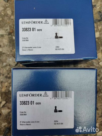 Рулевые наконечники Lemforder 3382301 для Opel 2шт