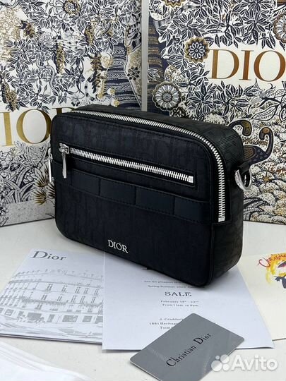 Сумка мужская Dior Safari премиум