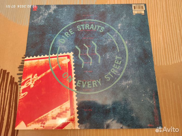 Dire straits On every street p&c 1991 Finland