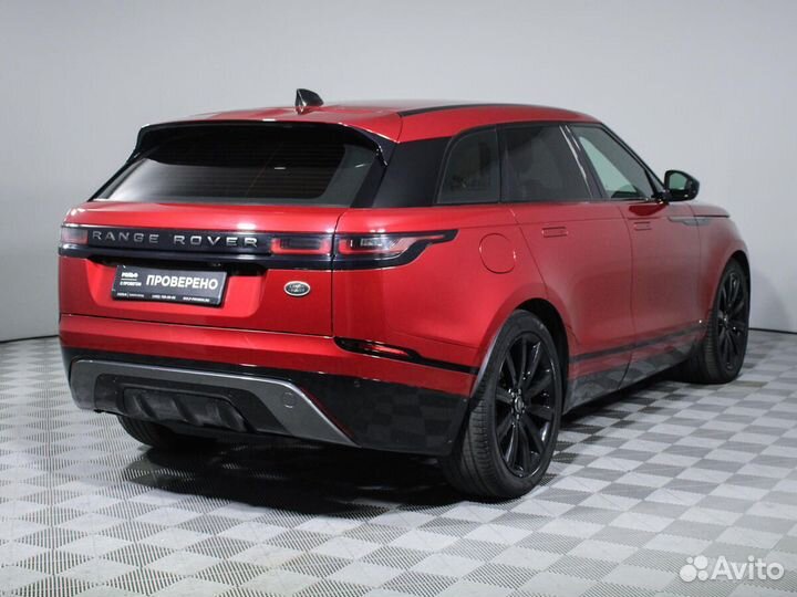 Land Rover Range Rover Velar 2.0 AT, 2017, 105 177 км