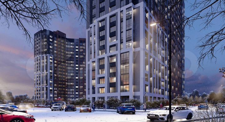 Квартира-студия, 20,2 м², 3/20 эт.