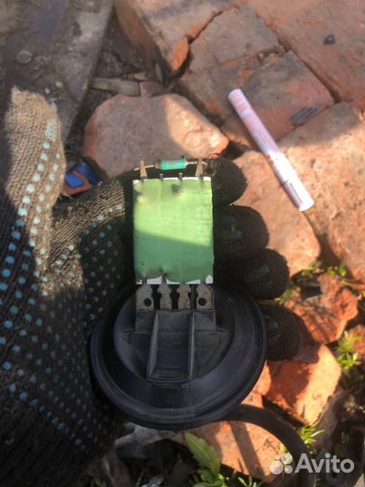 Резистор печки volkswagen polo