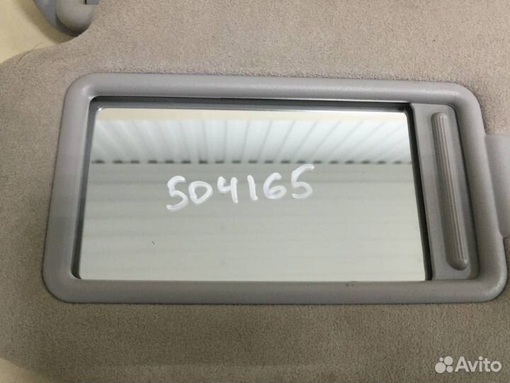 Козырек солнцезащитный внутри Hyundai Equus 2009-2