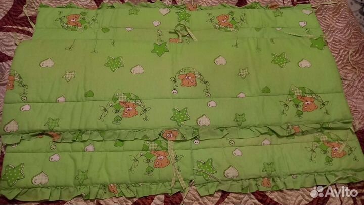 Бортики в детскую кроватку