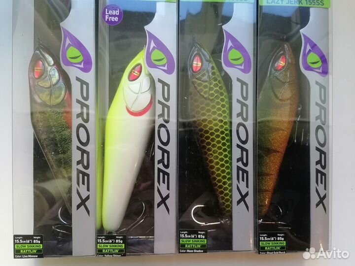Джерки Daiwa Prorex Lazy Jerk и Jelly Jerk