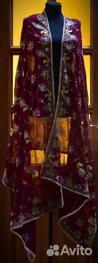 Шаль платок бохо сари дупата восток экзотика танец