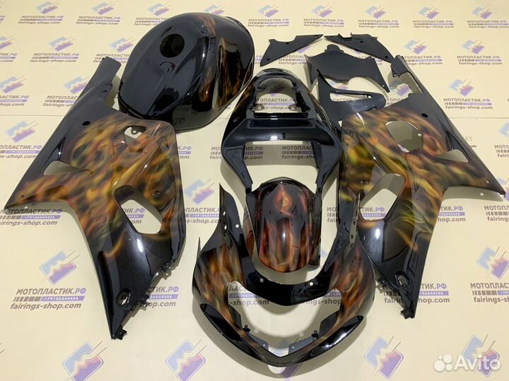 Suzuki gsxr600 / 750 2001-2003 мотопластик обвес