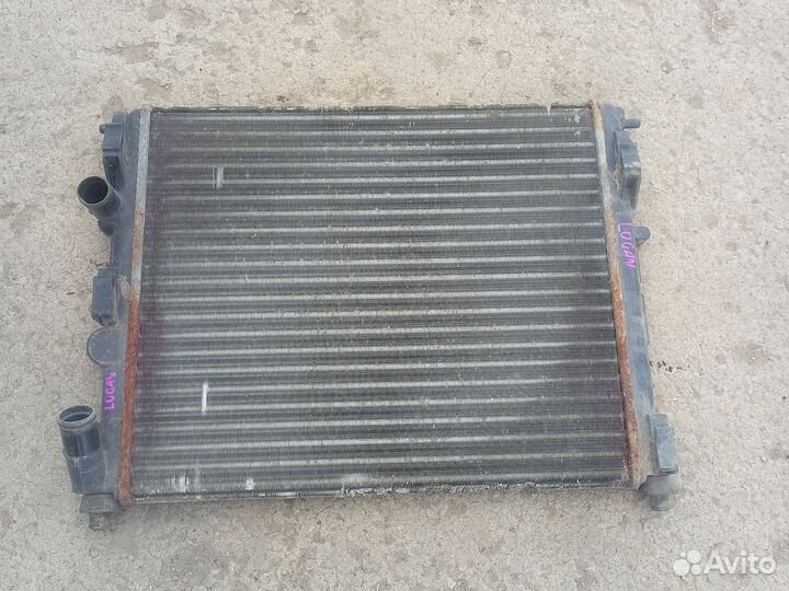 Радиатор основной renault logan 1