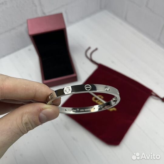 Браслет Cartier Love с отверткой (Premium)