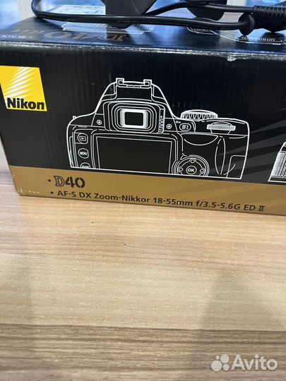 Цифровая фотокамера Nikon D40 + объектив Sigma