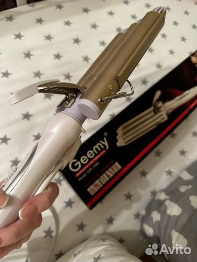 Плойка тройная для завивки волос новая