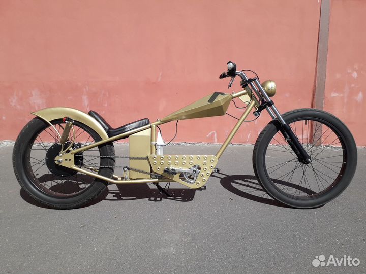 Электро велосипед кастом диггер