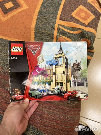 Lego тачки 8639 побег из большого бентли