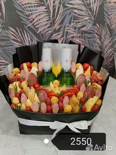 Мужские съедобные букеты