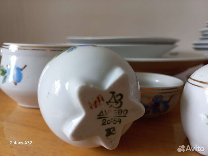 Столовый сервиз дулево