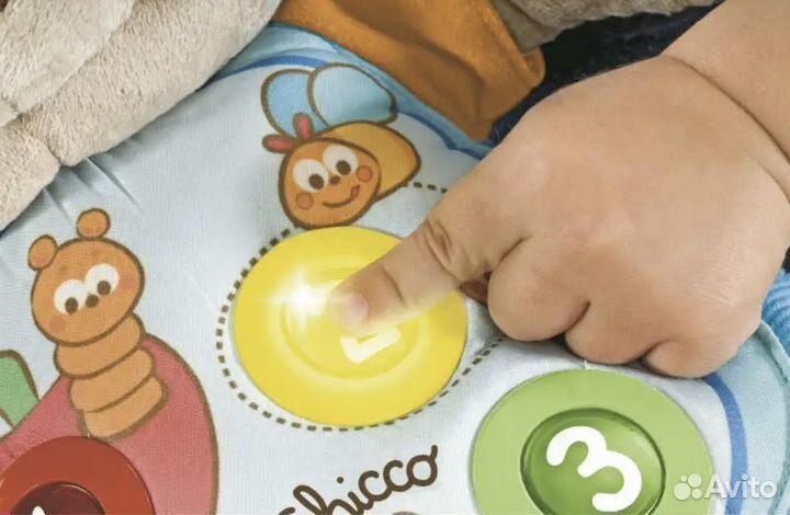 Говорящий мишка Chicco teddy русский-английский