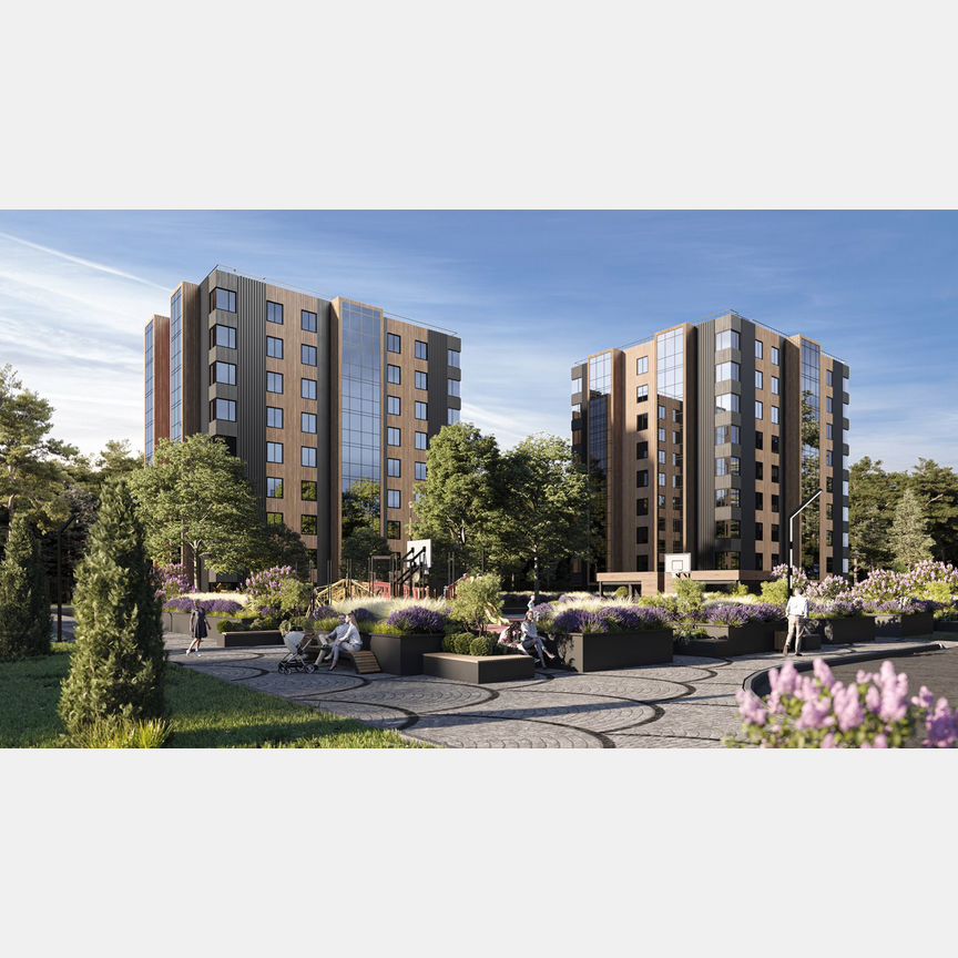 1-к. квартира, 49,6 м², 2/9 эт.
