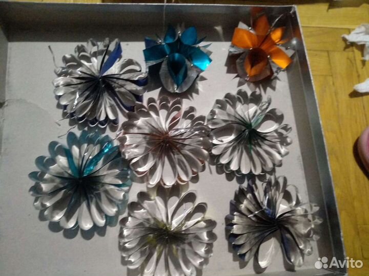 Елочные игрушки СССР, ёлочка из мишуры