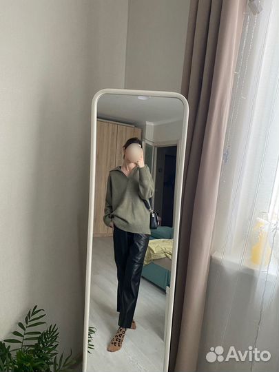 Кожаные брюки Zarina