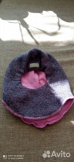 Шапка-шлем для девочки