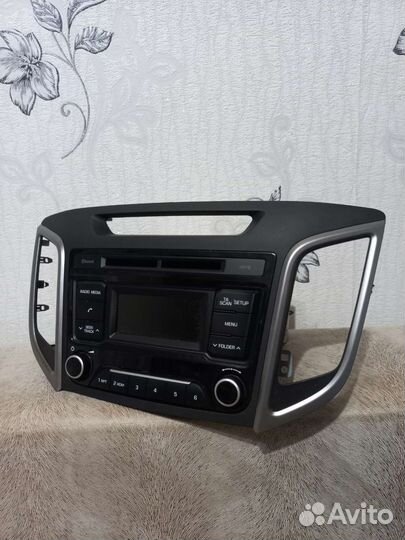 Штатная магнитола Hyundai Creta I поколения