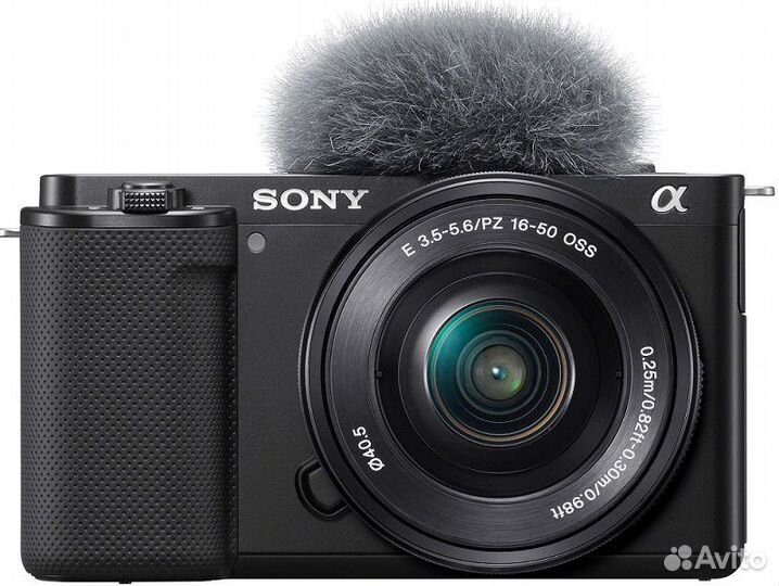 Sony ZV-E10 kit 16-50mm Black новый в упаковке Рус