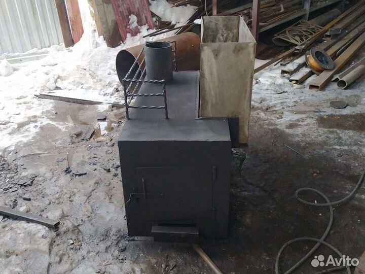 Печь на три помещения