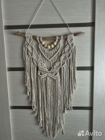 Макраме панно, итерьерное, ручная работа