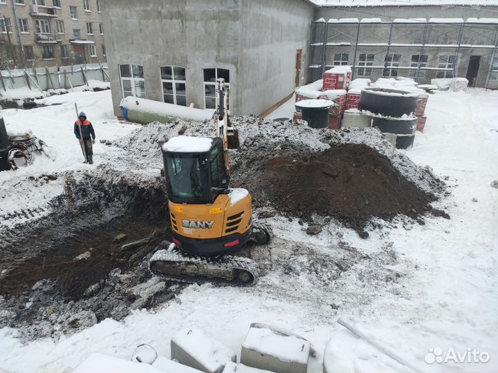 Мини-экскаватор