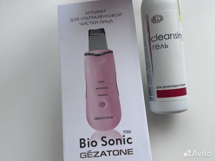Ультразвуковой аппарат Gezatone 770s и гель