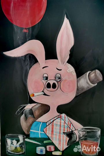 Интерьерная картина на холсте большая