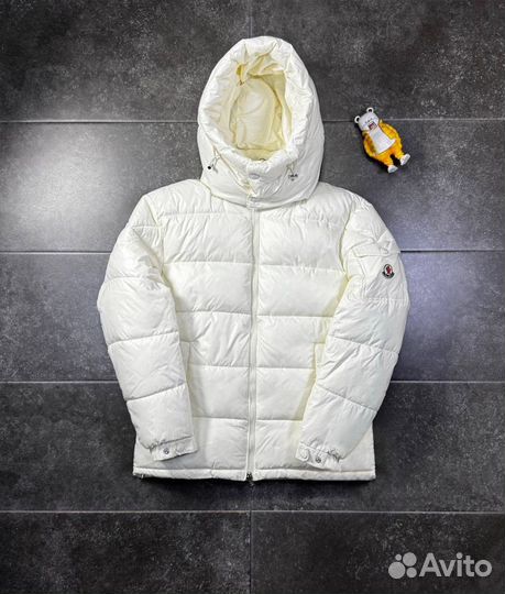 Пуховик moncler глянцевый