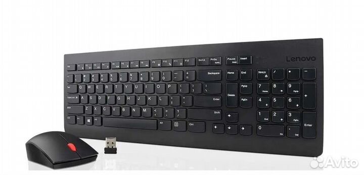 Беспроводная клавиатура и мышь Lenovo
