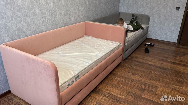 Детская кровать мягкая