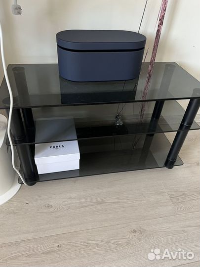 Стеклянная тумба под тв телевизор