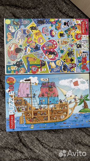 Пазлы 500 и 1000 деталей