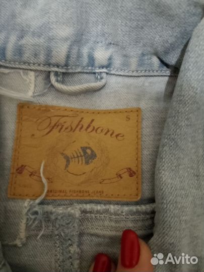 Джинсовая куртка zara