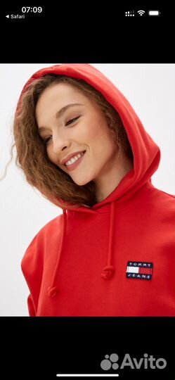 Толстовка худи tommy hilfiger