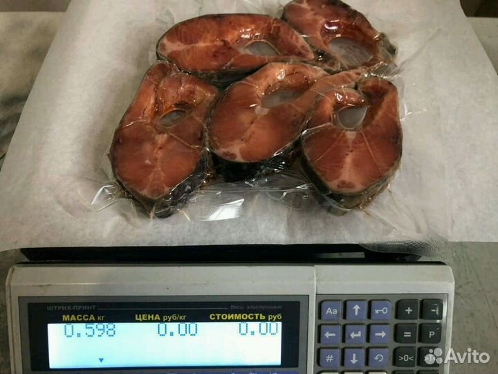 Рыба стейк форели Охлажденный