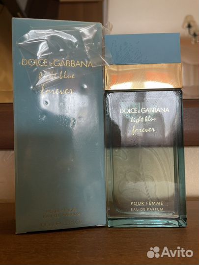 Dolce gabbana light blue forever 100 ml оригинал