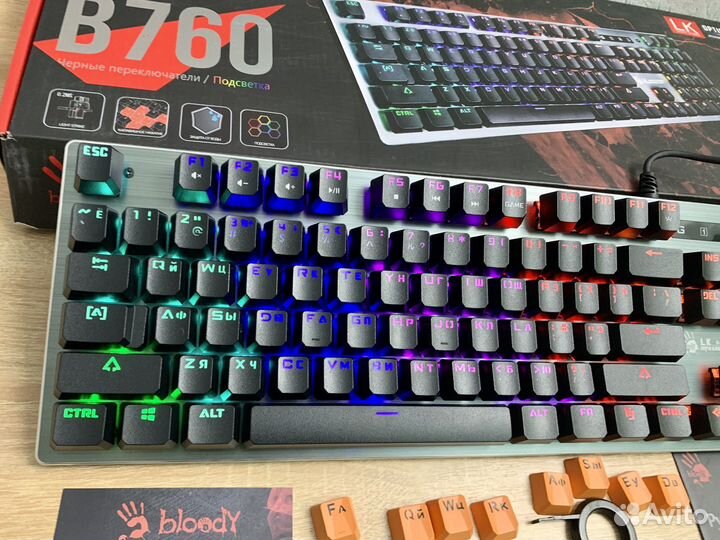 Клавиатура A4Tech Bloody B760: Играй Как Про