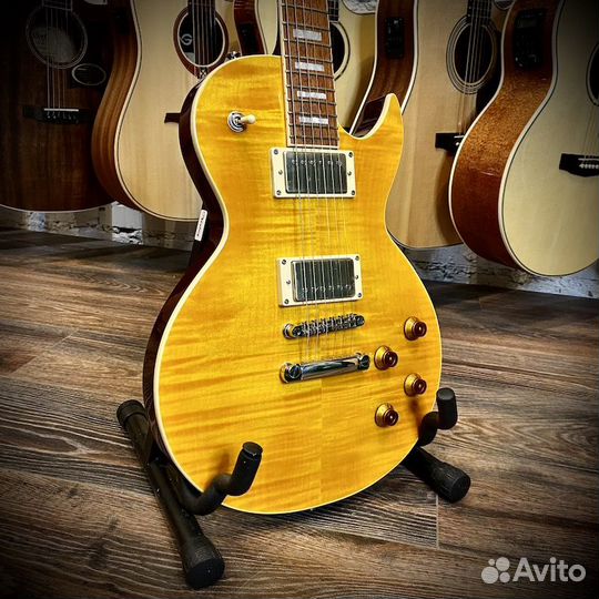 Электрогитара Cort CR250-ATA Янтарь