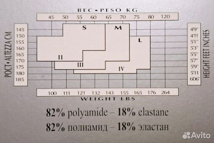 Колготки женские