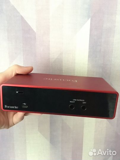 Focusrite Scarlett 2i2 3rd Gen звуковая карта